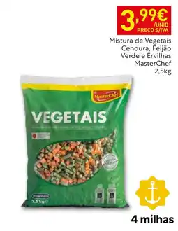 Recheio Vegetais masterchef promoção