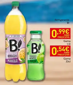 Recheio Refrigerante B! promoção