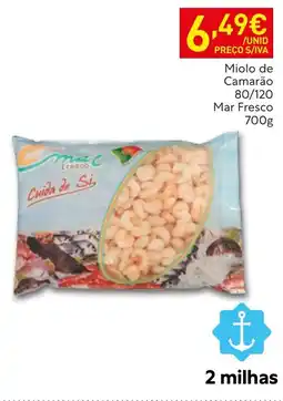 Recheio Miolo de camarão mar fresco promoção