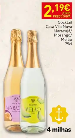 Recheio Cocktail Casa Vila Nova promoção