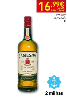 Recheio Whisky Jameson promoção