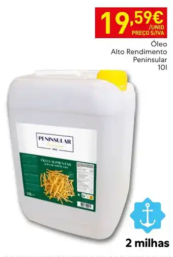 Óleo alto rendimento peninsular