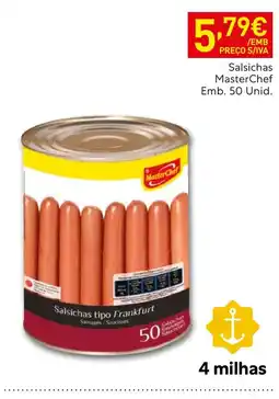 Recheio Salsichas masterchef promoção