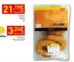 Recheio Alheira MasterChef promoção