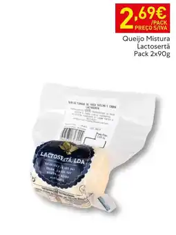 Recheio Queijo Mistura Lactosertã promoção