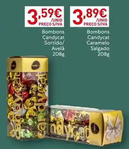 Recheio Bombons CandyCat Sortido/Avelã promoção