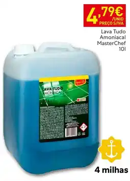 Recheio Lava tudo amoniacal masterchef promoção