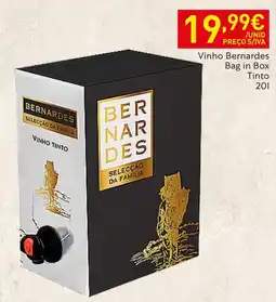 Recheio Vinho bernardes promoção