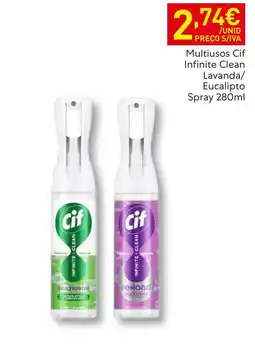 Recheio Multiusos Cif Infinite Clean Lavanda/Eucalipto promoção