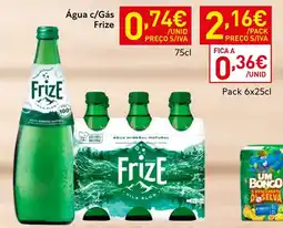 Recheio Água c/Gás Frize promoção