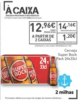 Recheio Cerveja Super Bock promoção