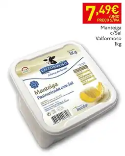 Recheio Manteiga c/Sal Valformoso promoção