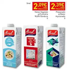 Recheio Snel natas vegetais p/culinária promoção
