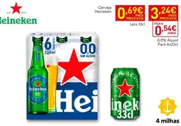 Recheio Cerveja Heineken 0,0 promoção