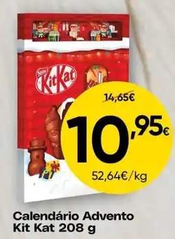 Froiz Calendário Advento Kit Kat promoção