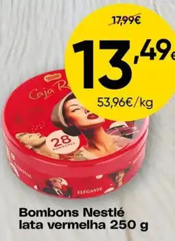 Froiz Bombons Nestlé lata vermelha promoção