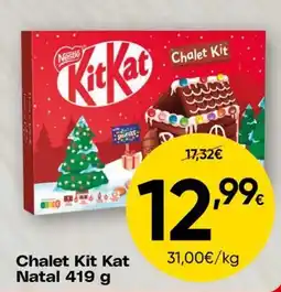 Froiz Chalet Kit Kat Natal promoção
