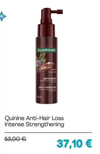 Klorane Quinine Anti-Hair Loss Intense Strengthening
