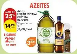 Pingo Doce Serra da estrela - azeite edição especial oliveíra promoção