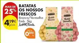 Pingo Doce A+ - batatas os nossos promoção