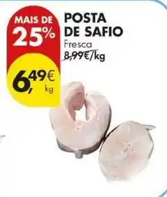 Pingo Doce Posta de safio promoção
