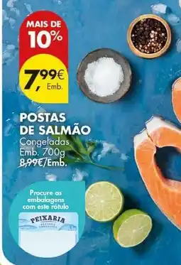 Pingo Doce As - postas de salmao promoção