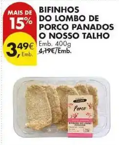 Pingo Doce Bifinhos do lombo de porco promoção