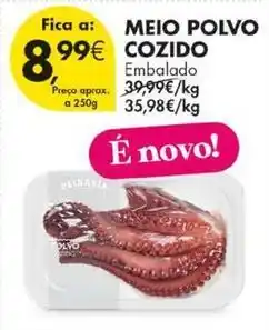 Pingo Doce A+ - meio polvo cozido promoção