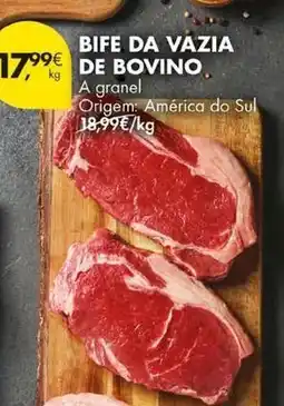 Pingo Doce A+ - bife da vazia de bovino promoção