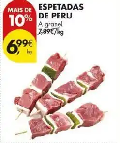 Pingo Doce A+ - espetadas de peru promoção