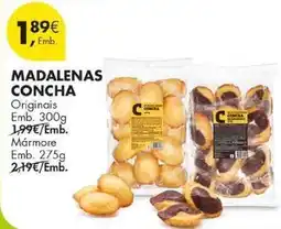 Pingo Doce Madalenas concha promoção