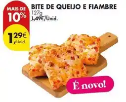Pingo Doce Bite de queijo e fiambre promoção