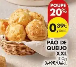 Pingo Doce Xxl - pão de queijo xxl promoção