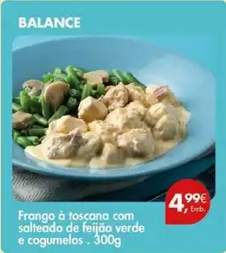Pingo Doce Frango à toscana com salteado de feijão verde e cogumelos promoção