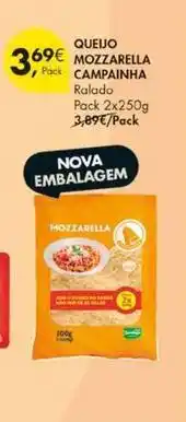 Pingo Doce Campainha - queijo mozzarella promoção