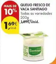 Pingo Doce Santiago - queijo fresco de vaca promoção