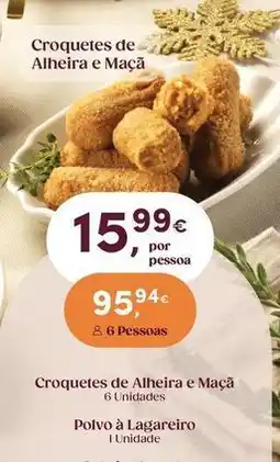 Continente Bom dia Croquetes de alheira e maçã promoção