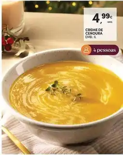 Continente Bom dia Creme de cenoura promoção