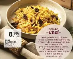 Continente Bom dia A+ - bras de legumes promoção