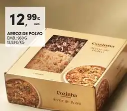 Continente Bom dia Arroz de polvo promoção