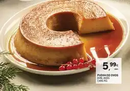 Continente Bom dia Pudim de ovos promoção