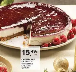Continente Bom dia Cheesecake de frutos silvestres promoção