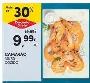 Continente Bom dia Camarão promoção