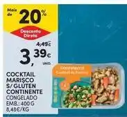 Continente Bom dia Continente - cocktail marisco s/ gluten promoção