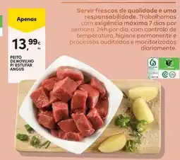 Continente Bom dia Angus - petto de novilho p/ estufar angus promoção