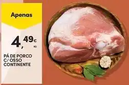 Continente Bom dia Continente - pa de porco c/ osso promoção
