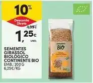 Continente Bom dia Continente bio - sementes girassol biologico promoção