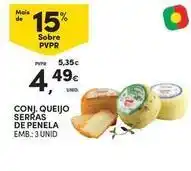 Continente Bom dia Serras de penela - conj. queijo promoção