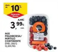 Continente Bom dia Mix - framboesa/ mirtillo continente promoção