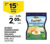 Continente Bom dia Parmareggio - queijo parmigiano reggiano ralado promoção